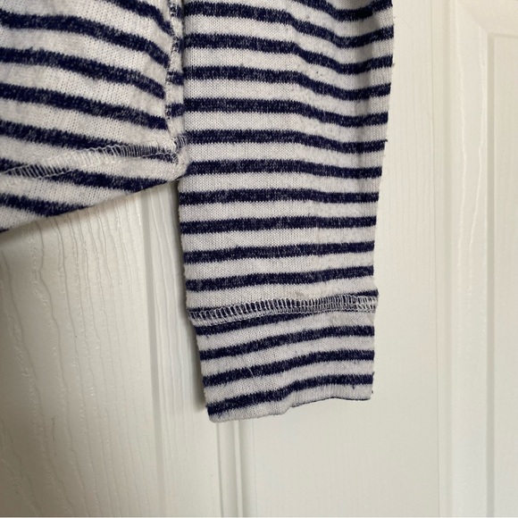 Dex striped top with tie - size Small - Picture 5 of 5